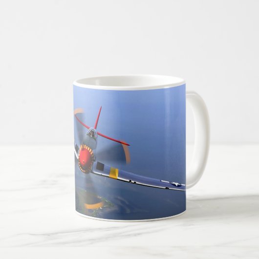 Mug Avion de chasse P-51 (Devant droit)
