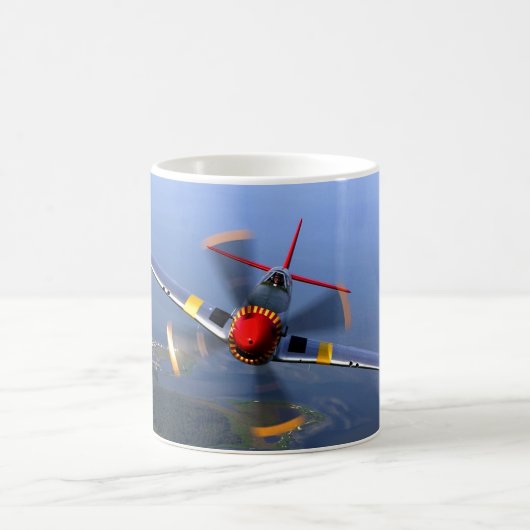 Mug Avion de chasse P-51 (Centre)