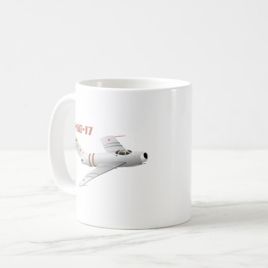 Mug Avion de chasse soviétique MiG-17 (Devant gauche)