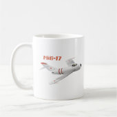 Mug Avion de chasse soviétique MiG-17 (Gauche)