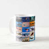 MUG AVION DE COMBAT AMÉRICAIN - TEMPÊTE DÉSERTE "MONTA (Devant gauche)