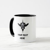 Mug Avion de combat Fighter Fighter F4 (Devant gauche)