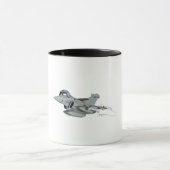 Mug Avion de dessin (Centre)