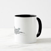 Mug Avion de dessin (Devant droit)