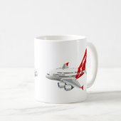 Mug Avion de dessin (Devant droit)