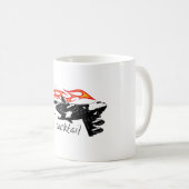 Mug Avion de dessin animé (Devant droit)