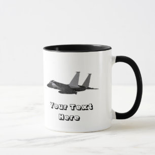 Mug Avion de la Force aérienne de chasseur d'aigle F15