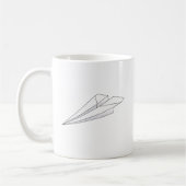 Mug Avion de papier (Gauche)