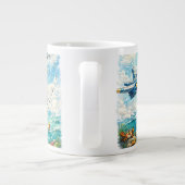 Mug Avion de Pêche Mignon – Café d'Aventure Océani (Dos)
