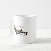 Mug Avion Lancaster British 2ÈME GUERRE MONDIALE (Devant gauche)