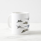 Mug Avion militaire américain (Devant gauche)