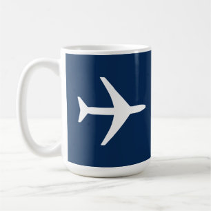 Mug Avion-pilote de l'avion Funky Plane Aviation Vol S