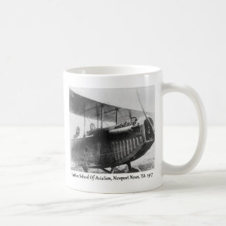 Mug Avion vintage et pilotes de biplan