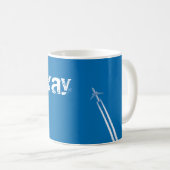 Mug Avion volant (Devant droit)