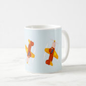 Mug Avion volant dans le ciel (Devant droit)