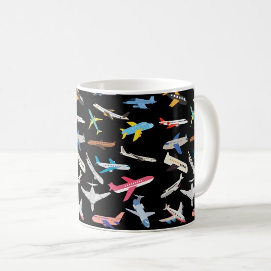 Mug Avions (Devant droit)