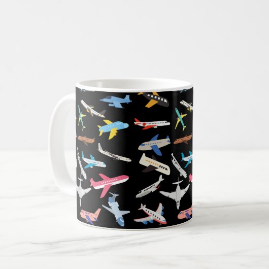 Mug Avions (Devant gauche)
