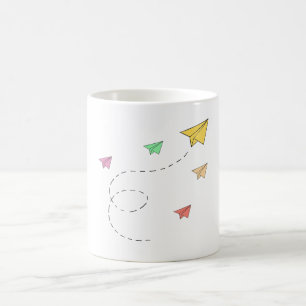 Mug Avions à papier volants