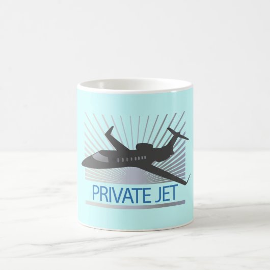 Mug Avions à réaction privés (Centre)