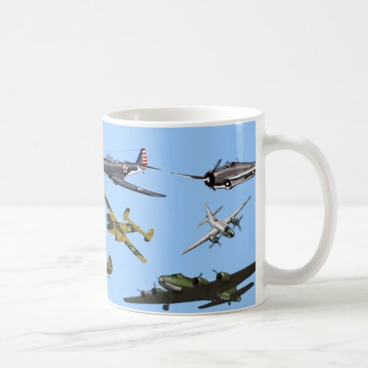 Mug Avions de guerre (Droite)