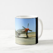 Mug Avions verts de Taxiing_WWII du mustang P51 (Devant droit)
