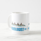 Mug Aviron humoristique (Devant gauche)