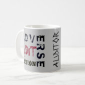 Mug "Avis de vérification défavorable" (Devant gauche)