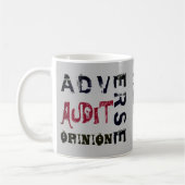 Mug "Avis de vérification défavorable" (Gauche)