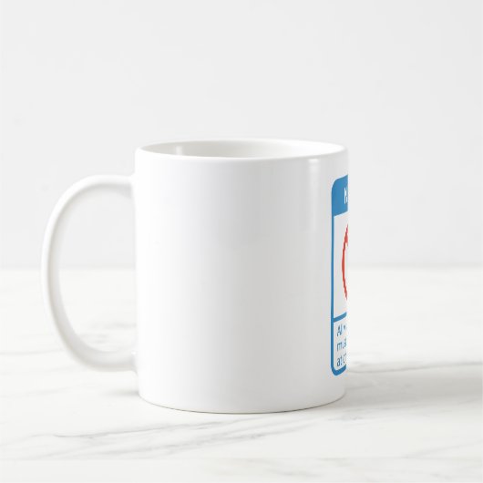 Mug Avis Tous Les Visiteurs (Gauche)