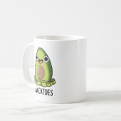 Mug Avoca-toes Blagues drôles sur l'avocat  (Devant gauche)