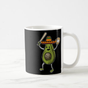 Mug Avocado Bysebyll Cinco De Mayo Drôle Avogato Mexiq