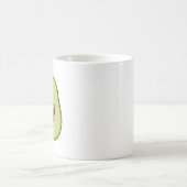 Mug Avocado Heart Fruit santé sur mesure (Centre)
