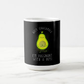 Mug Avocado Je Suis Enceinte Avec Un Garçon (Centre)