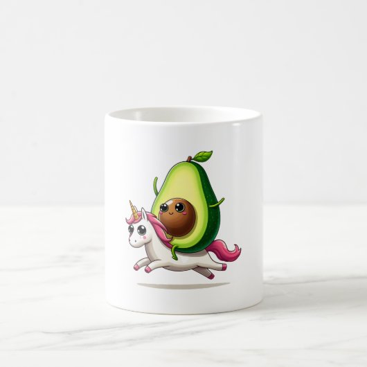 Mug Avocado sur licorne (Centre)