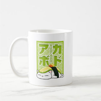 Mug Avocado Sushi Cat