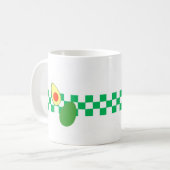 Mug Avocado Toast Vintage amusant Vibes rétro (Devant gauche)