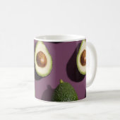 Mug Avocado vert violet (Devant droit)
