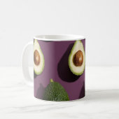 Mug Avocado vert violet (Devant gauche)