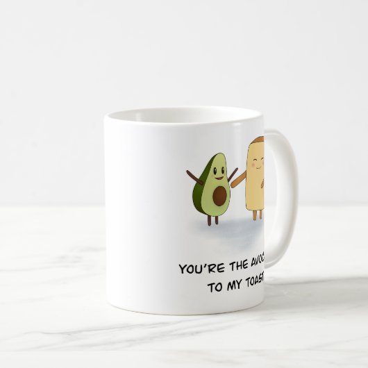 Mug AvocadoToast (Devant droit)