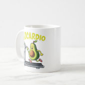 Mug Avocardio - Avocado Workout Gym (Devant gauche)