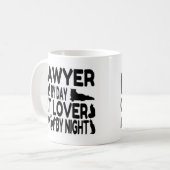 Mug Avocat Amoureux des chats (Devant gauche)