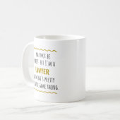 Mug Avocat Avocat Diplômé Idée cadeau (Devant gauche)