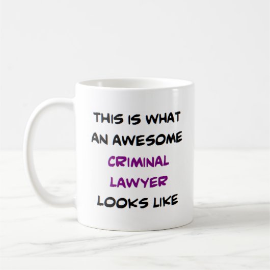 Mug avocat criminel, génial (Gauche)