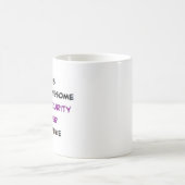 Mug avocat de la cybersécurité, génial (Centre)