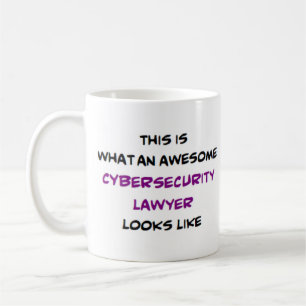 Mug avocat de la cybersécurité, génial