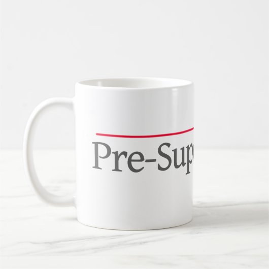 MUG "AVOCAT DE PRE-SUPER" -- (Gauche)