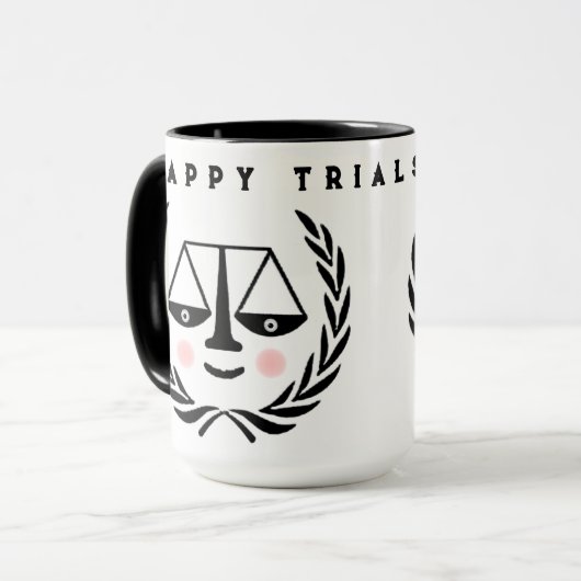 Mug Avocat drôle (Devant gauche)