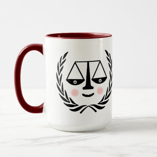 Mug Avocat drôle (Gauche)