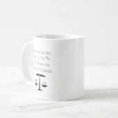Mug Avocat Drôle Je Vous Facture Pour Cette Conversati (Devant gauche)