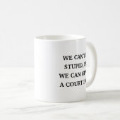 Mug Avocat drôle Sarcastique (Devant droit)